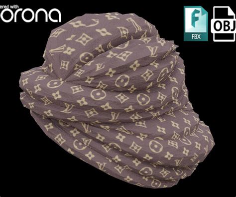 louis vuitton turban men